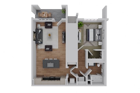 A1u Floor Plan at Stella, Arizona, 85142